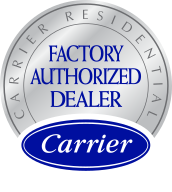 carrier factory authorized dealer badge